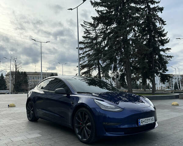 Синий Тесла Модель 3, объемом двигателя 0 л и пробегом 102 тыс. км за 18999 $, фото 9 на Automoto.ua