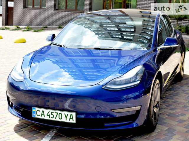 Синій Тесла Модель 3, об'ємом двигуна 0 л та пробігом 98 тис. км за 19500 $, фото 1 на Automoto.ua