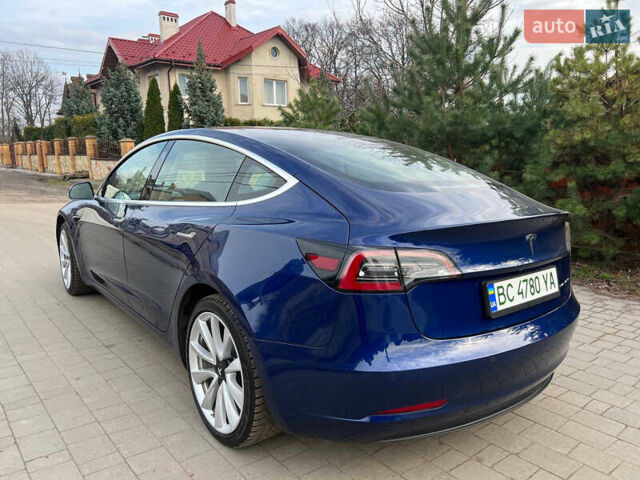 Синий Тесла Модель 3, объемом двигателя 0 л и пробегом 100 тыс. км за 25000 $, фото 1 на Automoto.ua