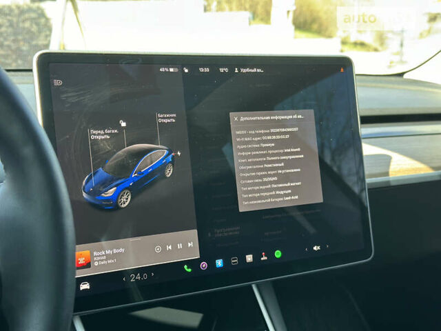 Синий Тесла Модель 3, объемом двигателя 0 л и пробегом 74 тыс. км за 23900 $, фото 22 на Automoto.ua