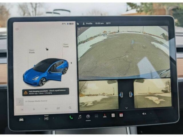 Синий Тесла Модель 3, объемом двигателя 0 л и пробегом 36 тыс. км за 7000 $, фото 8 на Automoto.ua