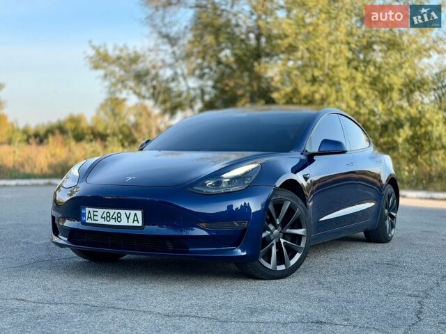 Синий Тесла Модель 3, объемом двигателя 0 л и пробегом 128 тыс. км за 13500 $, фото 2 на Automoto.ua
