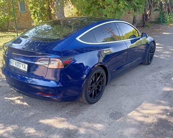 Синий Тесла Модель 3, объемом двигателя 0 л и пробегом 105 тыс. км за 19900 $, фото 7 на Automoto.ua