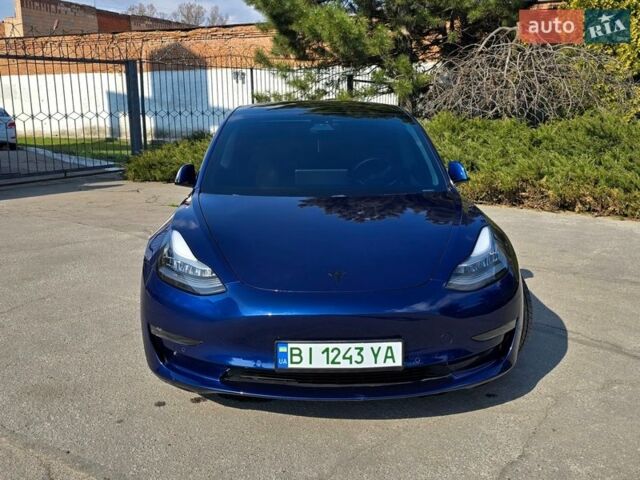 Синій Тесла Модель 3, об'ємом двигуна 0 л та пробігом 76 тис. км за 16700 $, фото 3 на Automoto.ua