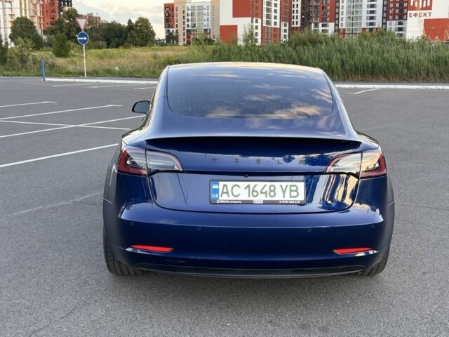 Синій Тесла Модель 3, об'ємом двигуна 0 л та пробігом 138 тис. км за 13590 $, фото 1 на Automoto.ua