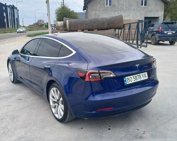 Синий Тесла Модель 3, объемом двигателя 0 л и пробегом 72 тыс. км за 18850 $, фото 5 на Automoto.ua