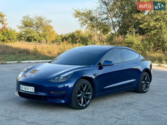 Синий Тесла Модель 3, объемом двигателя 0 л и пробегом 128 тыс. км за 13500 $, фото 7 на Automoto.ua