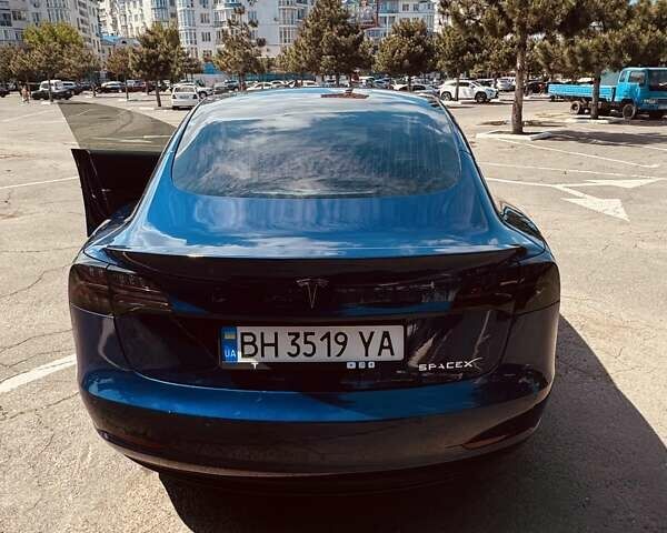 Синий Тесла Модель 3, объемом двигателя 0 л и пробегом 142 тыс. км за 18000 $, фото 3 на Automoto.ua