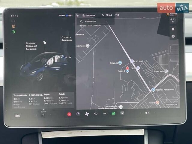 Синій Тесла Модель 3, об'ємом двигуна 0 л та пробігом 225 тис. км за 13200 $, фото 49 на Automoto.ua