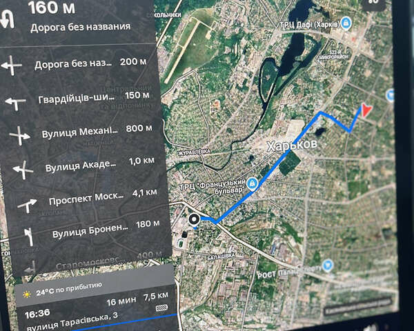 Синий Тесла Модель 3, объемом двигателя 0 л и пробегом 103 тыс. км за 21555 $, фото 7 на Automoto.ua