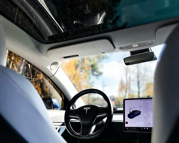 Синий Тесла Модель 3, объемом двигателя 0 л и пробегом 160 тыс. км за 16999 $, фото 16 на Automoto.ua