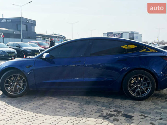 Синий Тесла Модель 3, объемом двигателя 0 л и пробегом 91 тыс. км за 19700 $, фото 3 на Automoto.ua