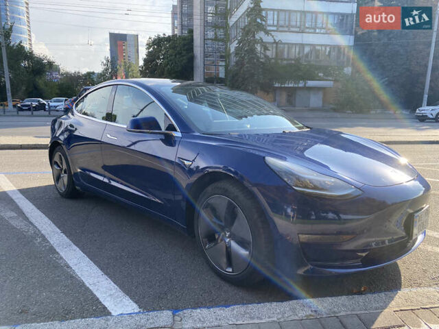 Тесла Модель 3 2019 в Днепре (Днепропетровске) на Automoto.ua Синий Тесла Модель 3, объемом двигателя 0 л и пробегом 95 тыс. км за 18300 $, фото 2 на Automoto.ua