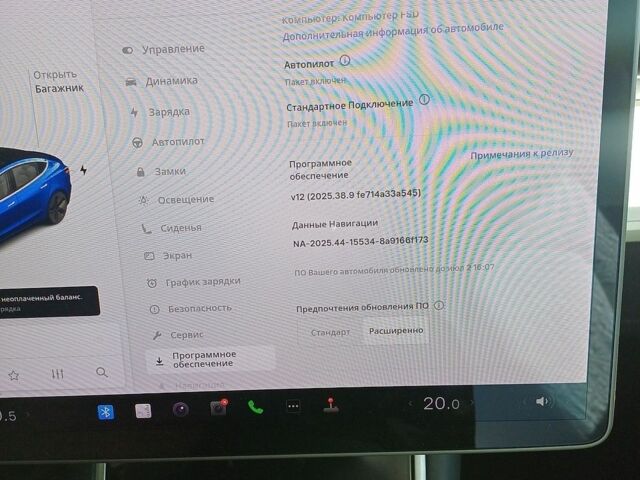 Синий Тесла Модель 3, объемом двигателя 0 л и пробегом 66 тыс. км за 20650 $, фото 10 на Automoto.ua