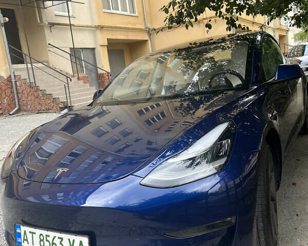 Синій Тесла Модель 3, об'ємом двигуна 0 л та пробігом 75 тис. км за 20500 $, фото 1 на Automoto.ua