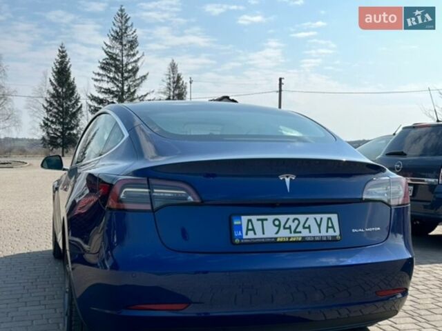 Синий Тесла Модель 3, объемом двигателя 0 л и пробегом 109 тыс. км за 18300 $, фото 1 на Automoto.ua