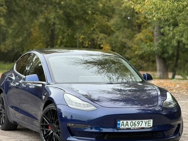 Синий Тесла Модель 3, объемом двигателя 0 л и пробегом 143 тыс. км за 16900 $, фото 5 на Automoto.ua