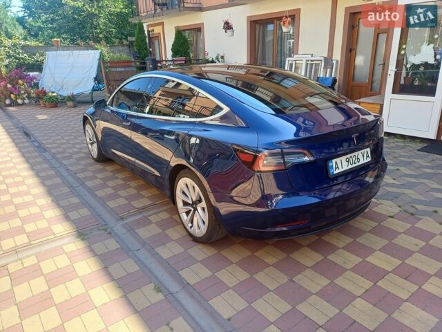 Синий Тесла Модель 3, объемом двигателя 0 л и пробегом 141 тыс. км за 16700 $, фото 7 на Automoto.ua