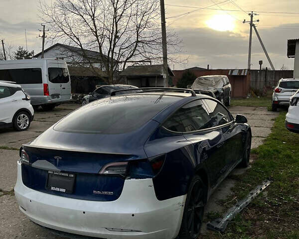Синий Тесла Модель 3, объемом двигателя 0 л и пробегом 105 тыс. км за 19999 $, фото 3 на Automoto.ua