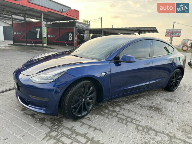 Синий Тесла Модель 3, объемом двигателя 0 л и пробегом 70 тыс. км за 18700 $, фото 5 на Automoto.ua
