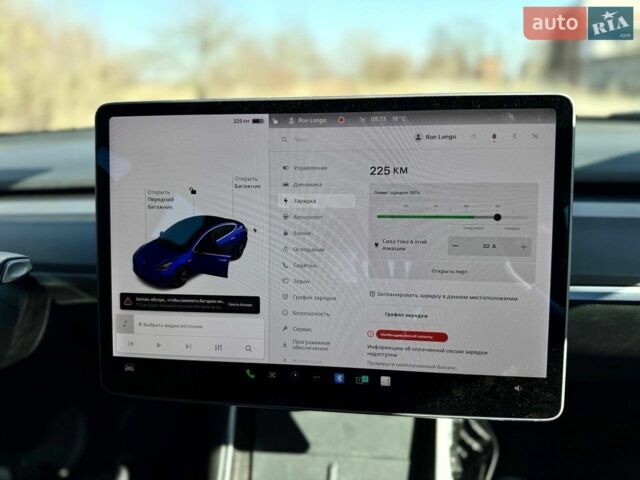 Синій Тесла Модель 3, об'ємом двигуна 0 л та пробігом 45 тис. км за 16200 $, фото 2 на Automoto.ua