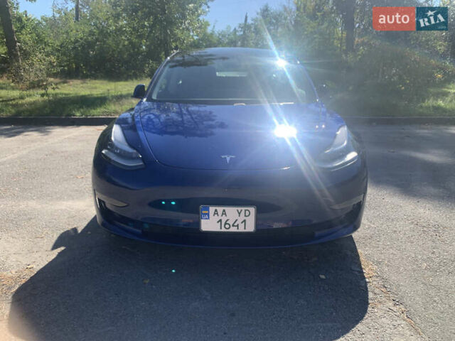 Синий Тесла Модель 3, объемом двигателя 0 л и пробегом 101 тыс. км за 20900 $, фото 7 на Automoto.ua