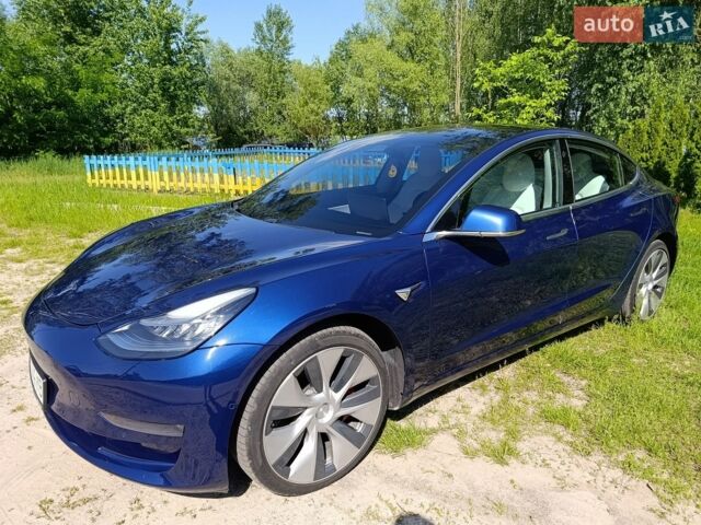 Синий Тесла Модель 3, объемом двигателя 0 л и пробегом 162 тыс. км за 17999 $, фото 7 на Automoto.ua