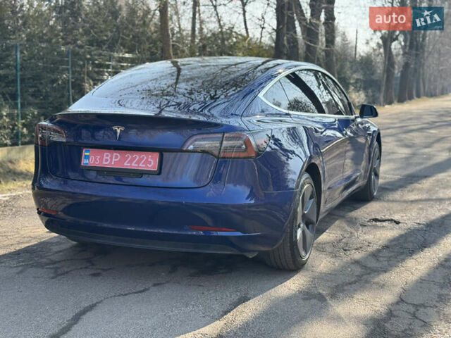 Синий Тесла Модель 3, объемом двигателя 0 л и пробегом 121 тыс. км за 14499 $, фото 3 на Automoto.ua