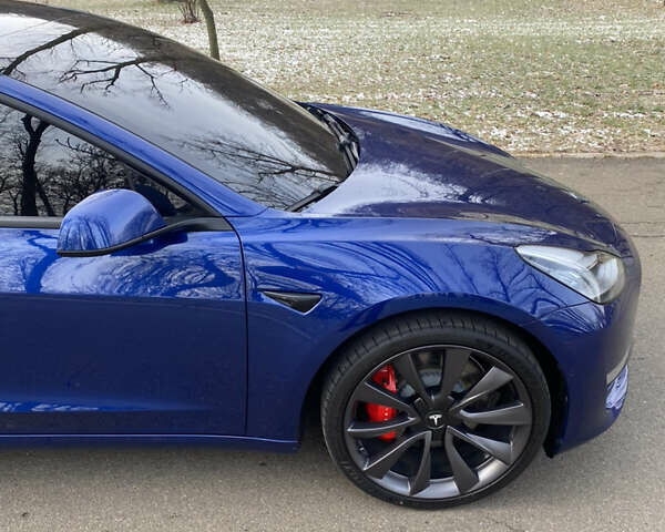 Синій Тесла Модель 3, об'ємом двигуна 0 л та пробігом 30 тис. км за 27700 $, фото 5 на Automoto.ua