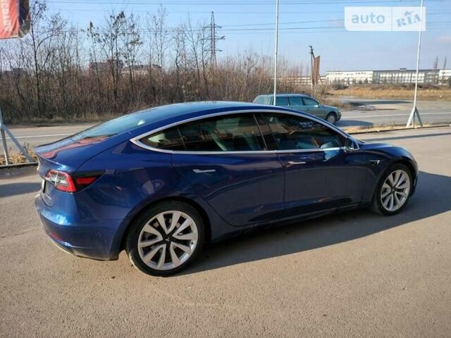Синий Тесла Модель 3, объемом двигателя 0 л и пробегом 105 тыс. км за 19000 $, фото 2 на Automoto.ua