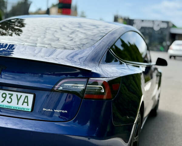 Тесла Модель 3 2020 в Харькове на Automoto.ua Синий Тесла Модель 3, объемом двигателя 0 л и пробегом 84 тыс. км за 20500 $, фото 32 на Automoto.ua
