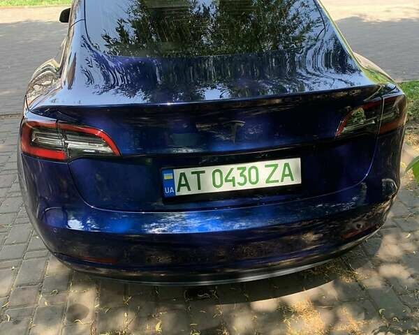Синий Тесла Модель 3, объемом двигателя 0 л и пробегом 46 тыс. км за 18400 $, фото 3 на Automoto.ua