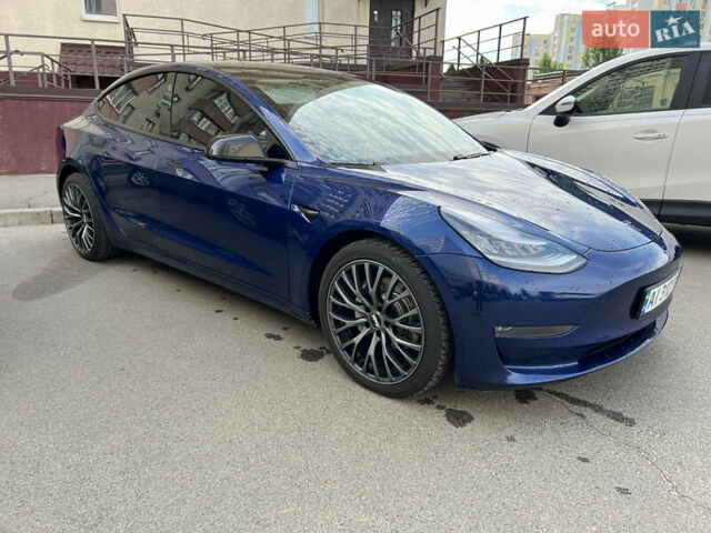 Синій Тесла Модель 3, об'ємом двигуна 0 л та пробігом 97 тис. км за 19900 $, фото 1 на Automoto.ua