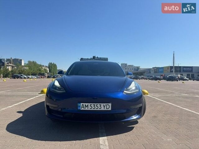 Синий Тесла Модель 3, объемом двигателя 0 л и пробегом 191 тыс. км за 16000 $, фото 6 на Automoto.ua