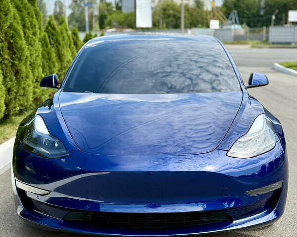 Тесла Модель 3 2020 в Харькове на Automoto.ua Синий Тесла Модель 3, объемом двигателя 0 л и пробегом 84 тыс. км за 20500 $, фото 49 на Automoto.ua