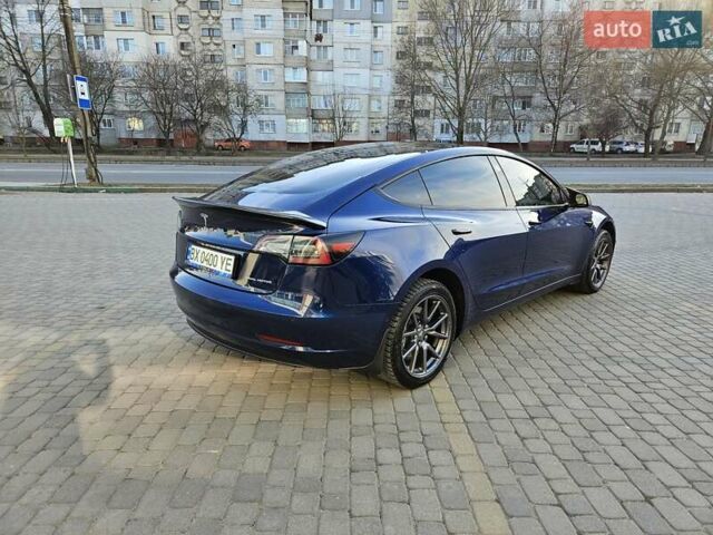 Синий Тесла Модель 3, объемом двигателя 0 л и пробегом 82 тыс. км за 21700 $, фото 5 на Automoto.ua