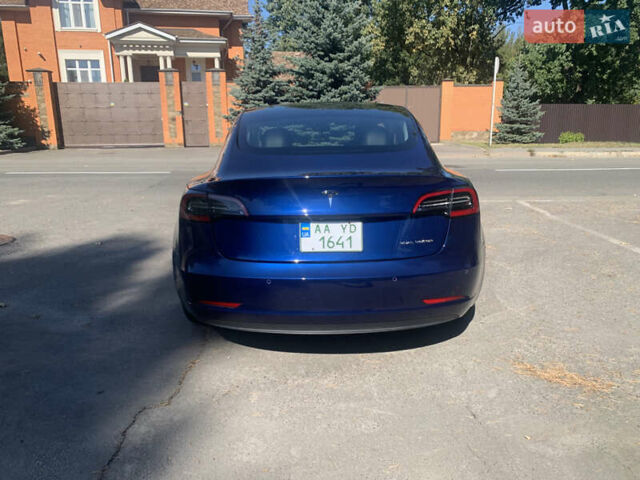 Синий Тесла Модель 3, объемом двигателя 0 л и пробегом 101 тыс. км за 20900 $, фото 3 на Automoto.ua