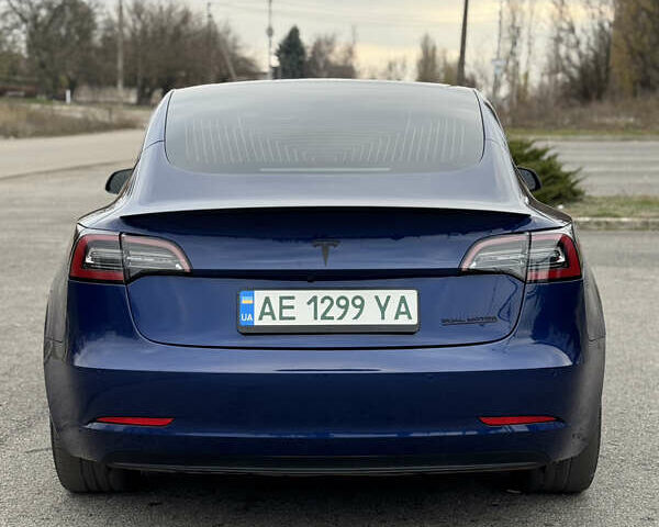 Синий Тесла Модель 3, объемом двигателя 0 л и пробегом 64 тыс. км за 19900 $, фото 4 на Automoto.ua