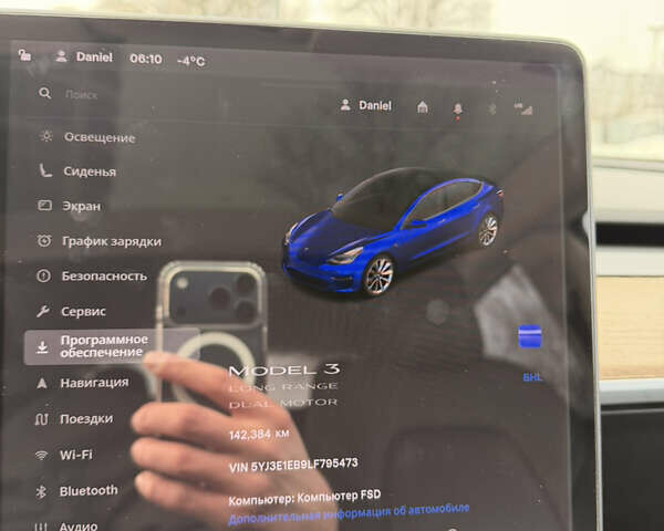 Синій Тесла Модель 3, об'ємом двигуна 0 л та пробігом 141 тис. км за 18500 $, фото 9 на Automoto.ua