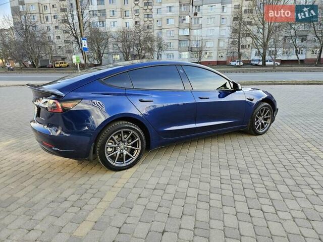 Синий Тесла Модель 3, объемом двигателя 0 л и пробегом 82 тыс. км за 21700 $, фото 6 на Automoto.ua