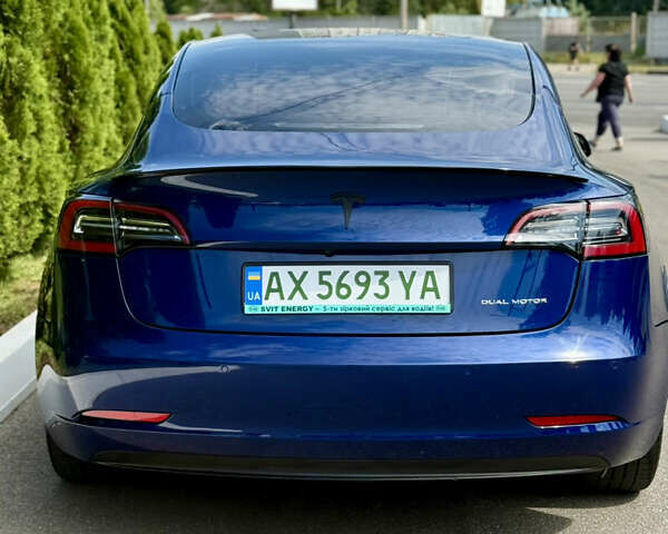 Тесла Модель 3 2020 в Харькове на Automoto.ua Синий Тесла Модель 3, объемом двигателя 0 л и пробегом 84 тыс. км за 20500 $, фото 18 на Automoto.ua