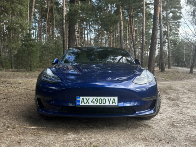 Синий Тесла Модель 3, объемом двигателя 0 л и пробегом 37 тыс. км за 23500 $, фото 8 на Automoto.ua