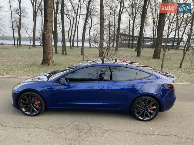 Синій Тесла Модель 3, об'ємом двигуна 0 л та пробігом 30 тис. км за 27700 $, фото 4 на Automoto.ua