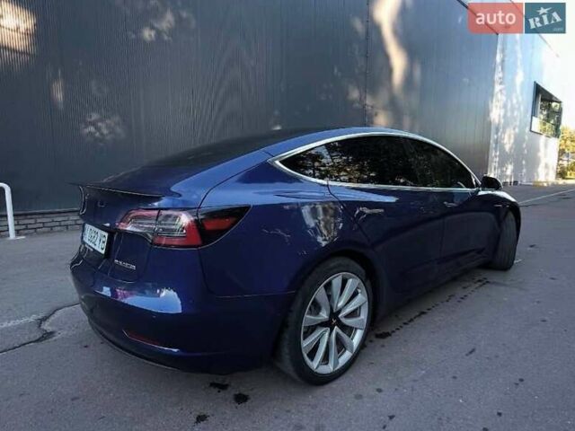 Синій Тесла Модель 3, об'ємом двигуна 0 л та пробігом 120 тис. км за 16500 $, фото 3 на Automoto.ua
