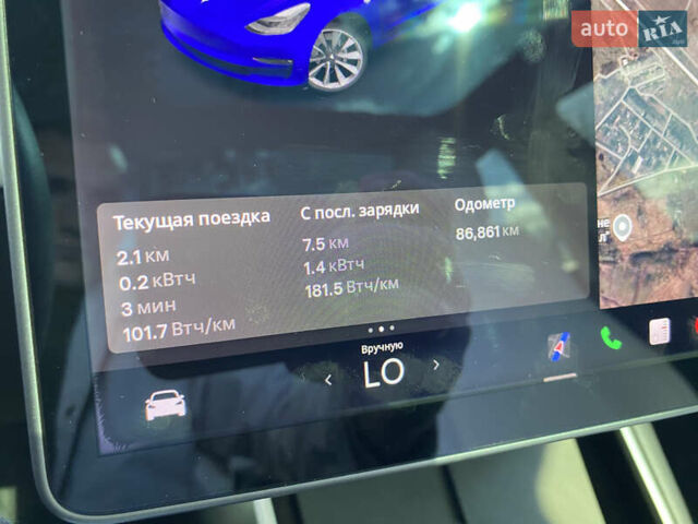 Синий Тесла Модель 3, объемом двигателя 0 л и пробегом 86 тыс. км за 18500 $, фото 14 на Automoto.ua