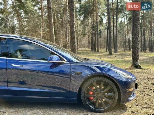 Синий Тесла Модель 3, объемом двигателя 0 л и пробегом 98 тыс. км за 19777 $, фото 8 на Automoto.ua