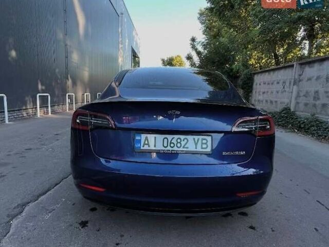 Синій Тесла Модель 3, об'ємом двигуна 0 л та пробігом 120 тис. км за 16500 $, фото 4 на Automoto.ua
