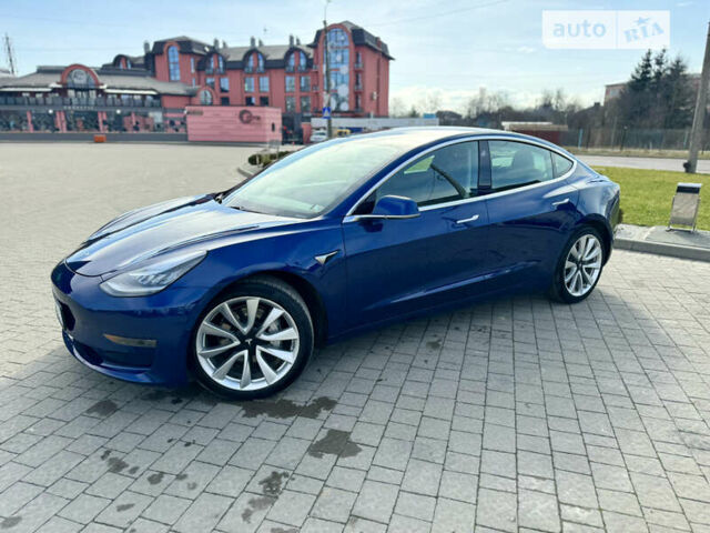 Синій Тесла Модель 3, об'ємом двигуна 0 л та пробігом 81 тис. км за 16800 $, фото 1 на Automoto.ua