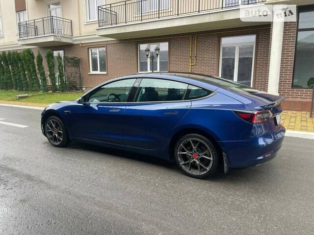 Синій Тесла Модель 3, об'ємом двигуна 0 л та пробігом 54 тис. км за 28000 $, фото 3 на Automoto.ua