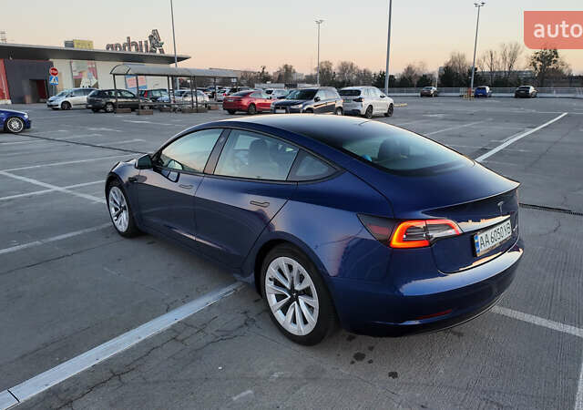 Синий Тесла Модель 3, объемом двигателя 0 л и пробегом 80 тыс. км за 23000 $, фото 1 на Automoto.ua